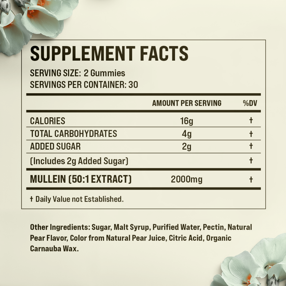 Nitro-Lungs Mullein Gummies